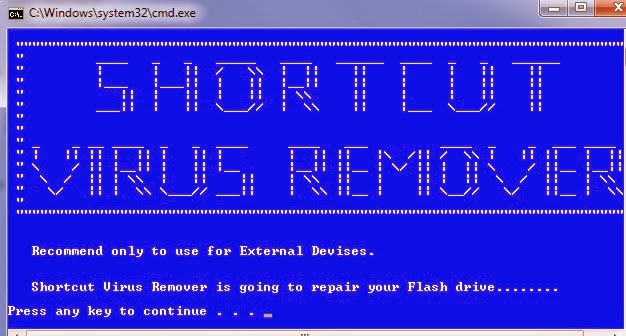 copy of shortcut to 1.lnk virus remover